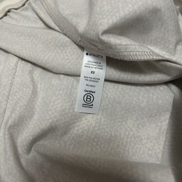 Athleta Venture Printed Pants Joggers Travel Size 22 Plus Lounge Athleisure - Picture 5 of 8